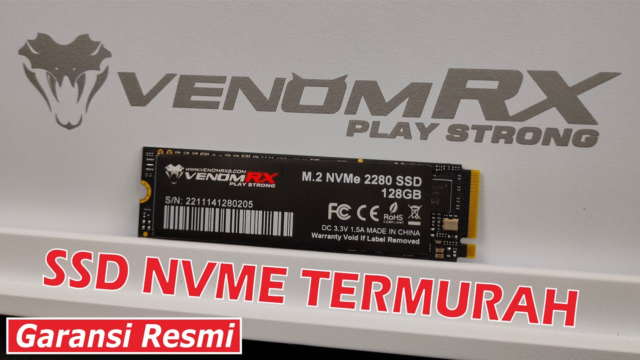 Review SSD NVME VenomRX 128GB Diharga Murah & Garansi Resmi Apakah Bagus?
