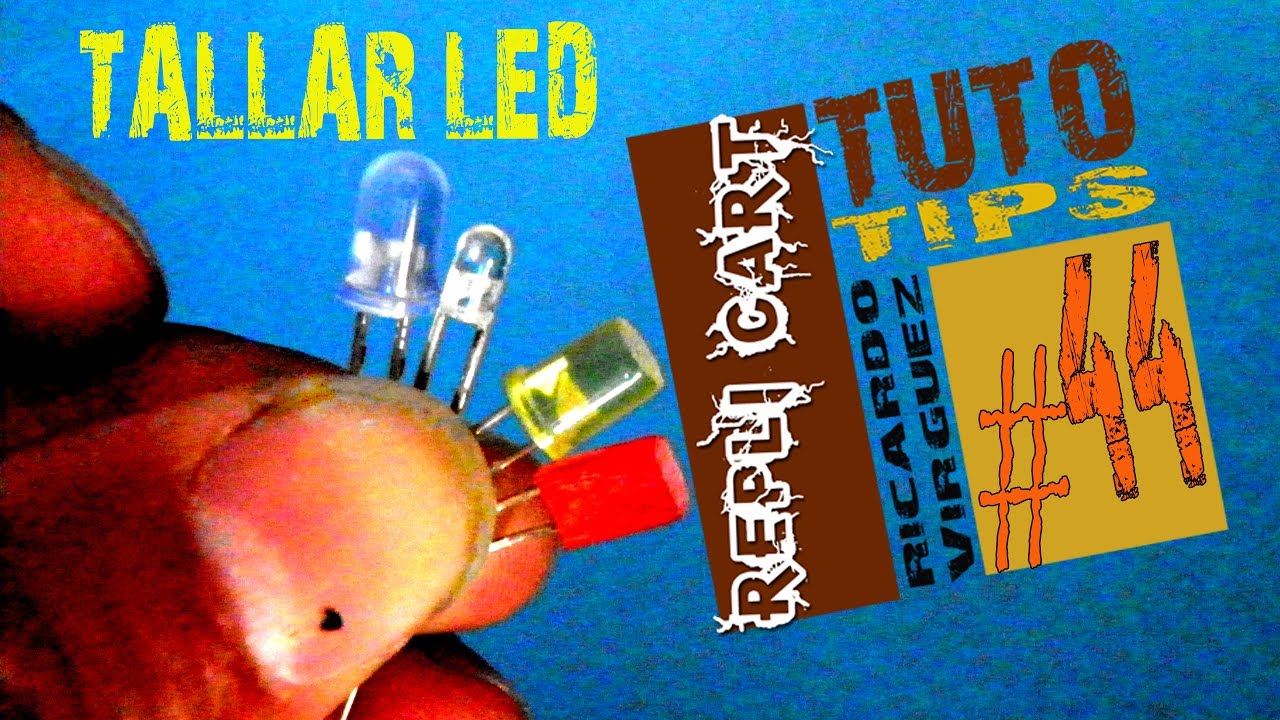 TUTOtips REPLI-CART #44 // MOLDEAR O TALLAR LUCES LED PARA CARROS A ESCALA