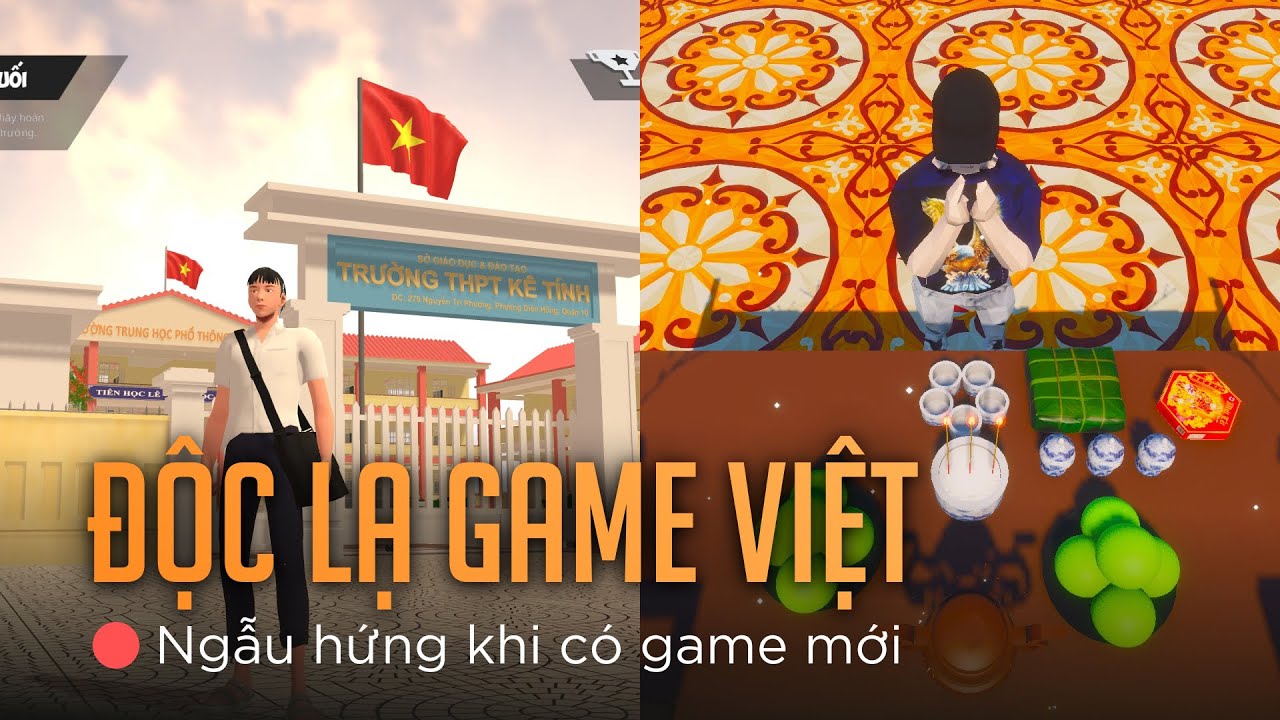 🔴Nhập vai học sinh và Giả lập bàn thờ | Game Indie Việt