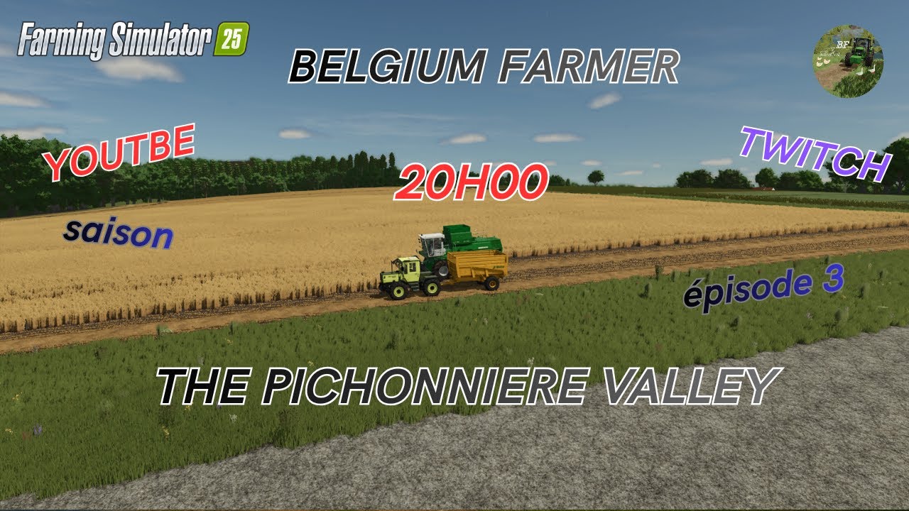 Belgium Farmer   THE PICHONNIERRE VALLEY épisode 3 achats de charrue épandeur et tracteur