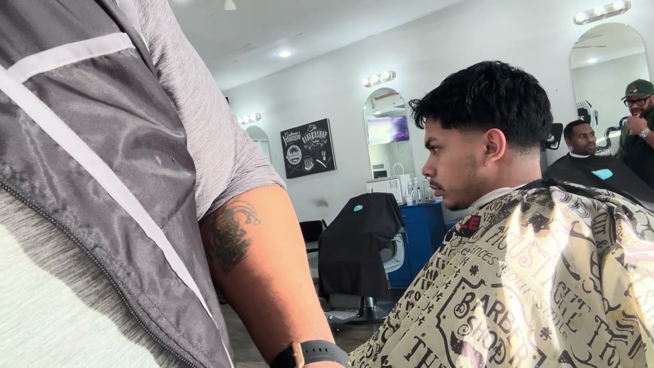 Temple taper fade