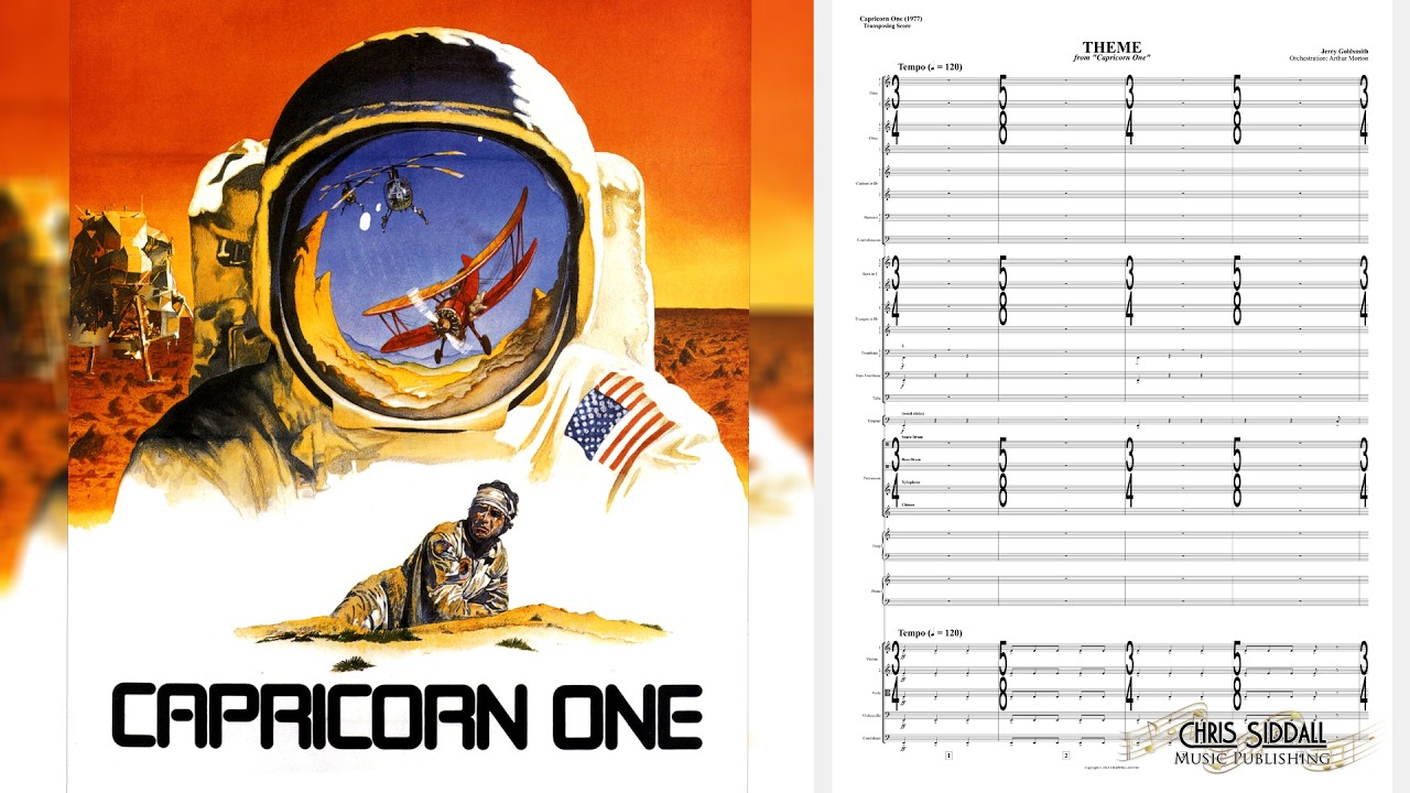 THEME from Capricorn One - Jerry Goldsmith