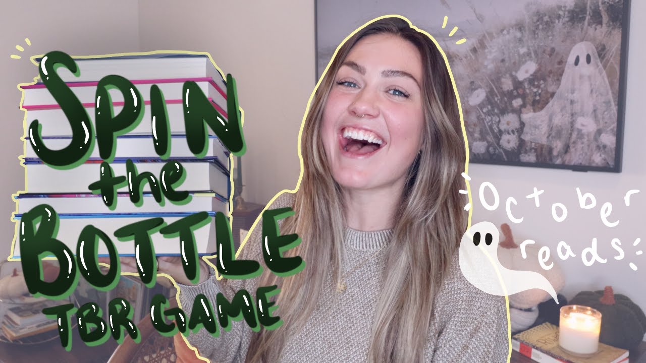 october TBR👻🍂✨ spin the bottle TBR game🍾⚡️