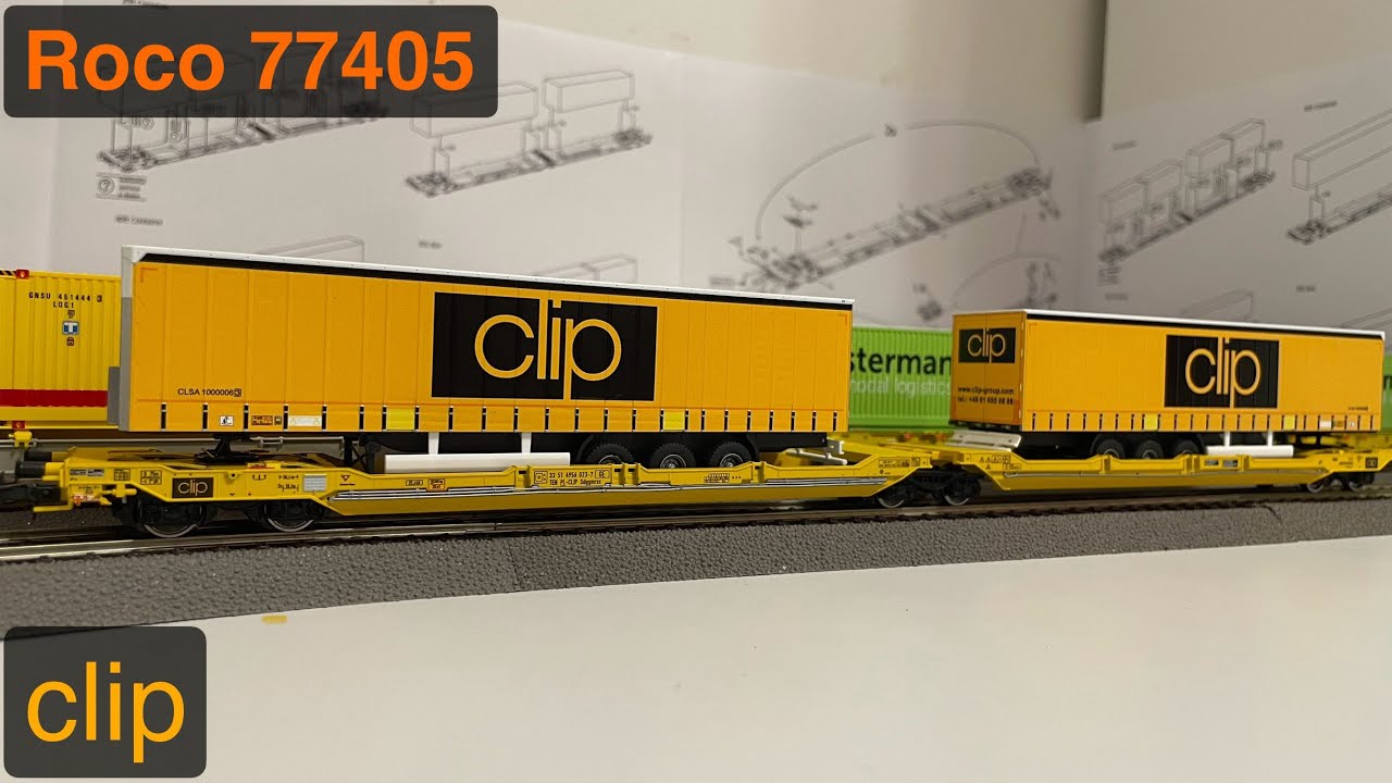 UNBOXING: #clip #Roco #Roco77405 #T3000e