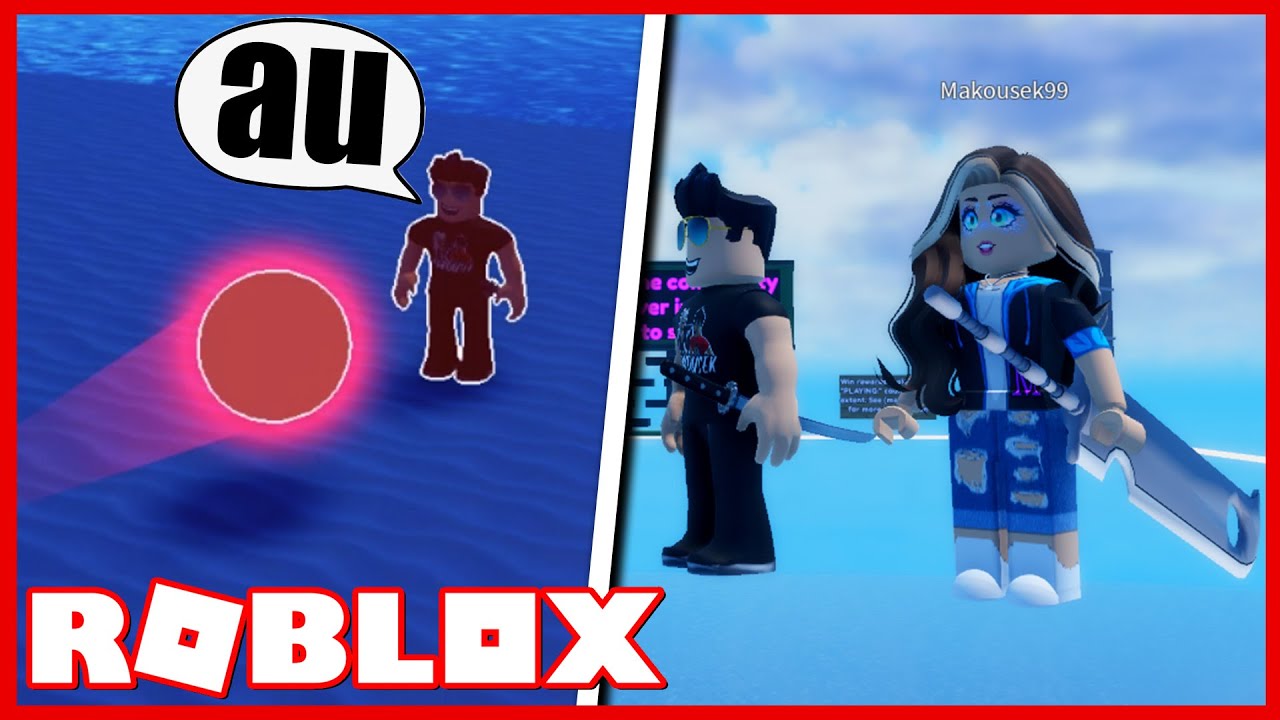 NOVÁ ŠÍLENĚ OBLÍBENÁ HRA NA ROBLOXU?😱😅 Roblox Balde Ball w/@Makousek