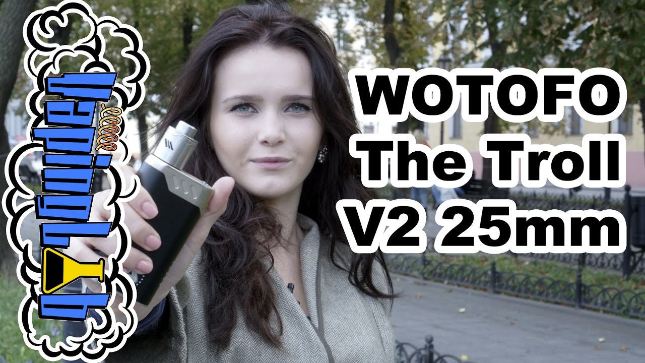 Обзор дрипки WOTOFO The Troll RDA V2 25mm