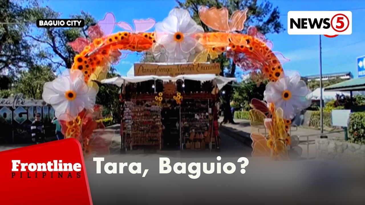 Mga turista, nagdadatingan na sa Baguio para sa Valentine’s Day at Panagbenga Festival