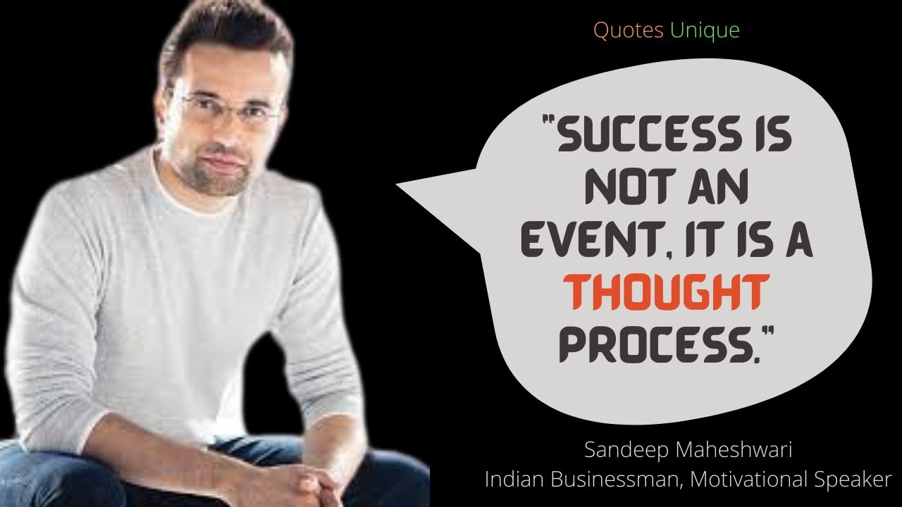 Top Motivational and Inspiring Quotes by Sandeep Maheshwari || Quotes Unique. || #quotesunique