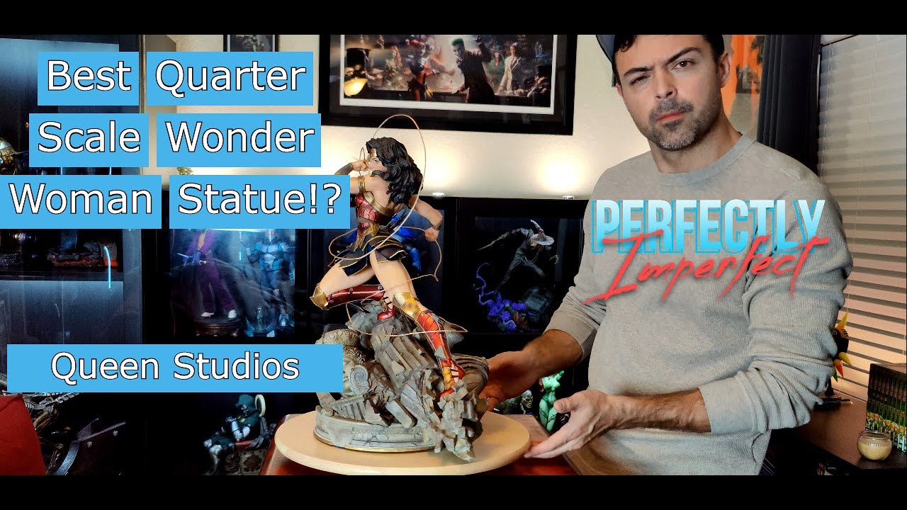 Wonder Woman Queen Studios 1/4 Statue 4k