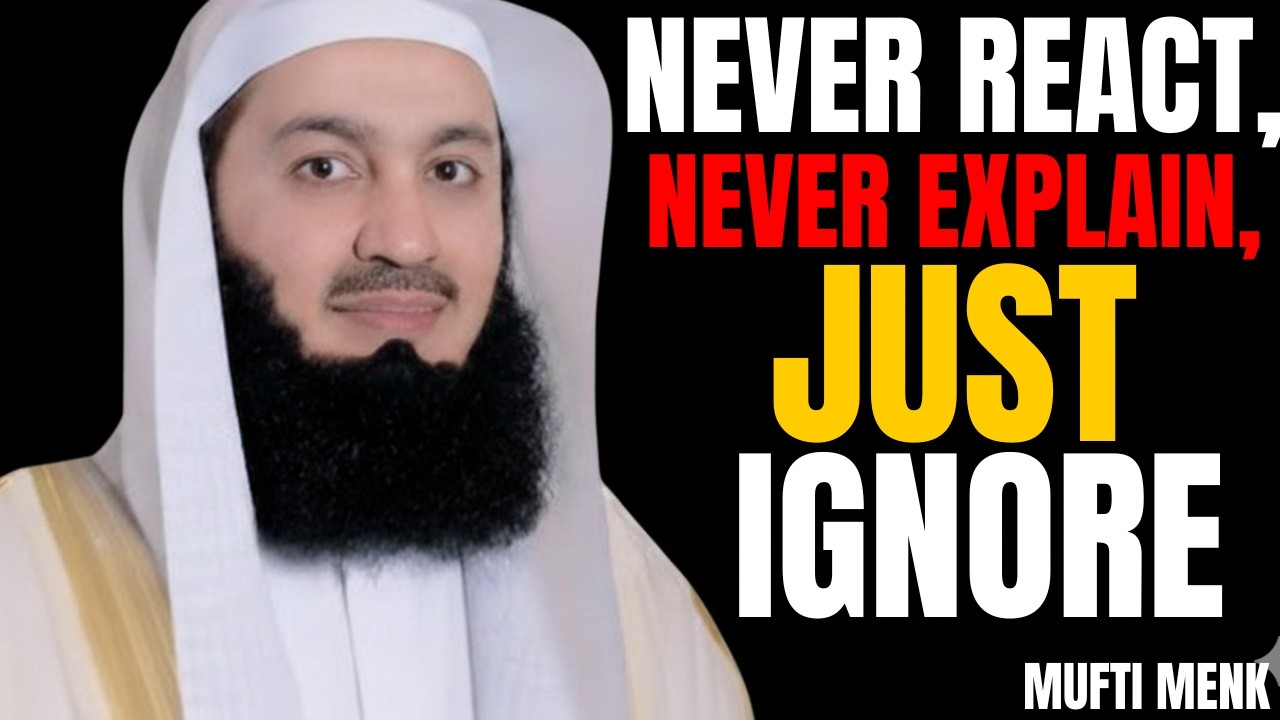 Never React to Disrespect Again – Do This Instead | Powerful Islamic Reminder