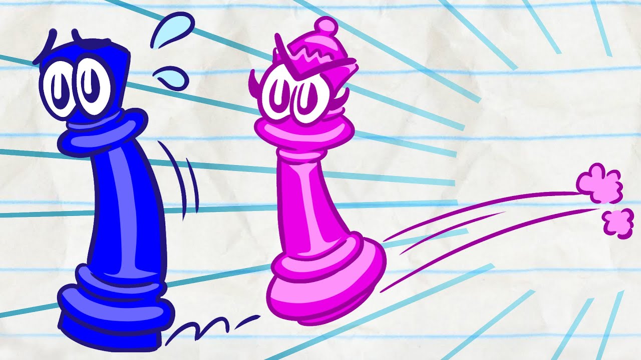 No Chess For The Wicked | Pencilmation Cartoons!