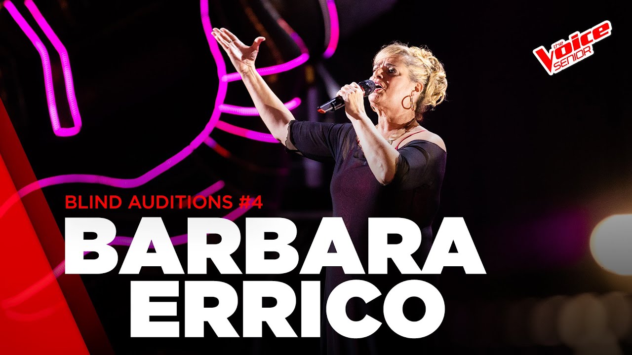 Barbara Errico -“Canto (anche se sono stonato)”|Blind Auditions #4|The Voice Senior Italy|Stagione 2