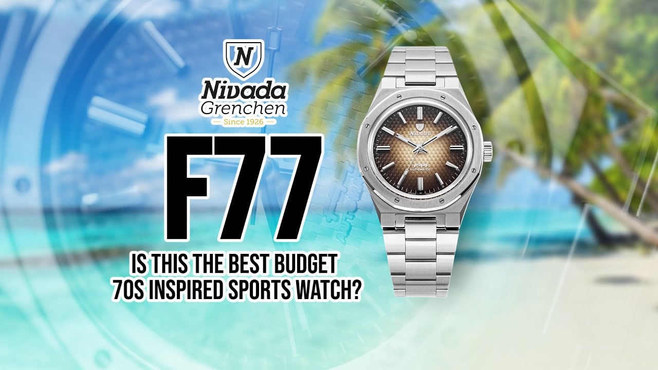 Nivada Grenchen F77 - Is this the BEST 70s Inspired Sports Watch?