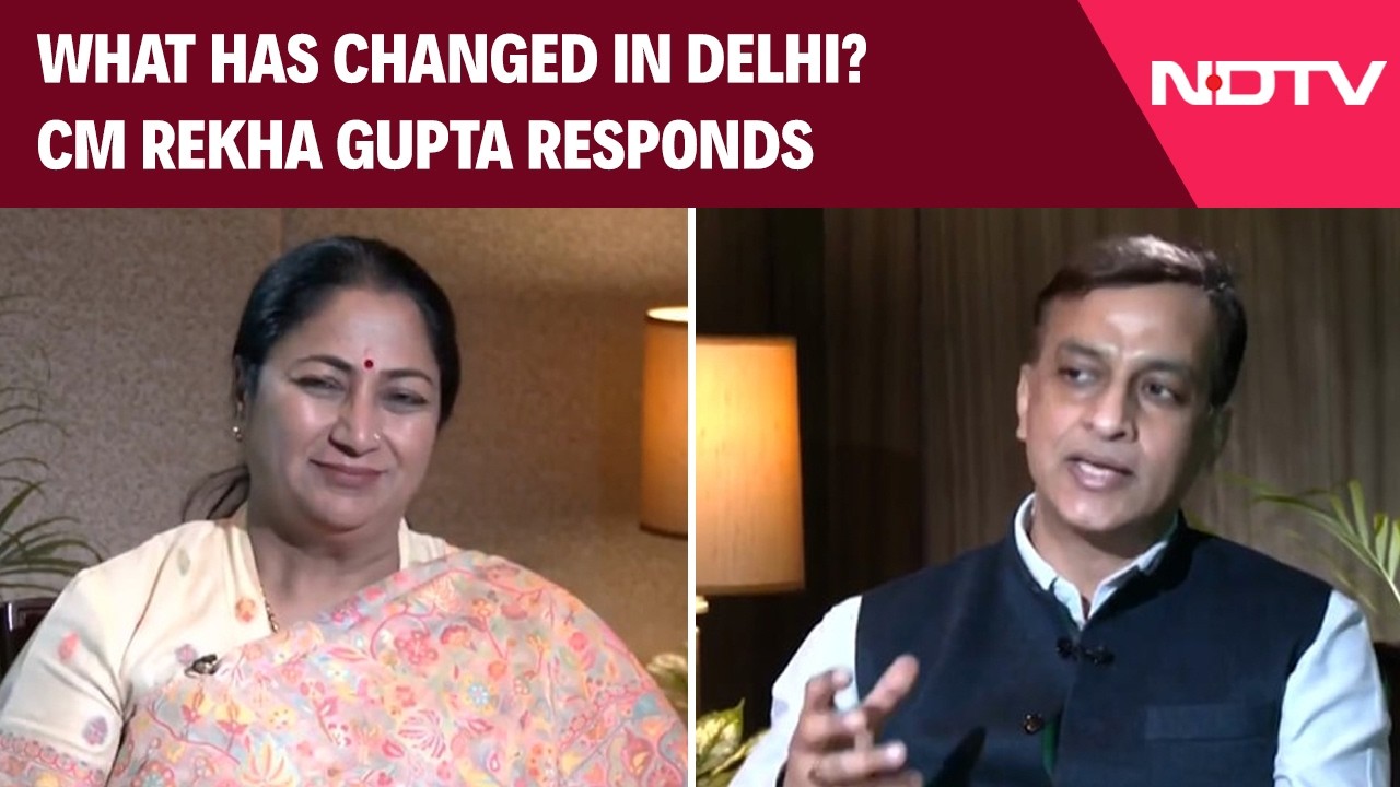 Delhi CM Rekha Gupta | What Has Changed in Delhi? CM Rekha Gupta Responds