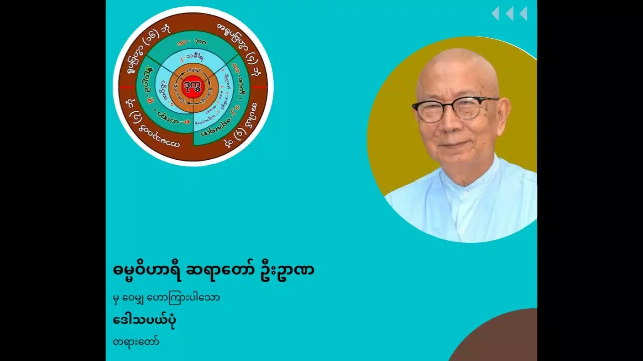 ဓမ္မဝိဟာရီဆရာတော်ဦးဥာဏ - ဒေါသပယ်ပုံ