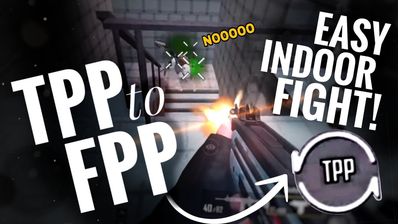 [PUBG MOBILE] TPP - FPP Switch Button, You should use it very often!