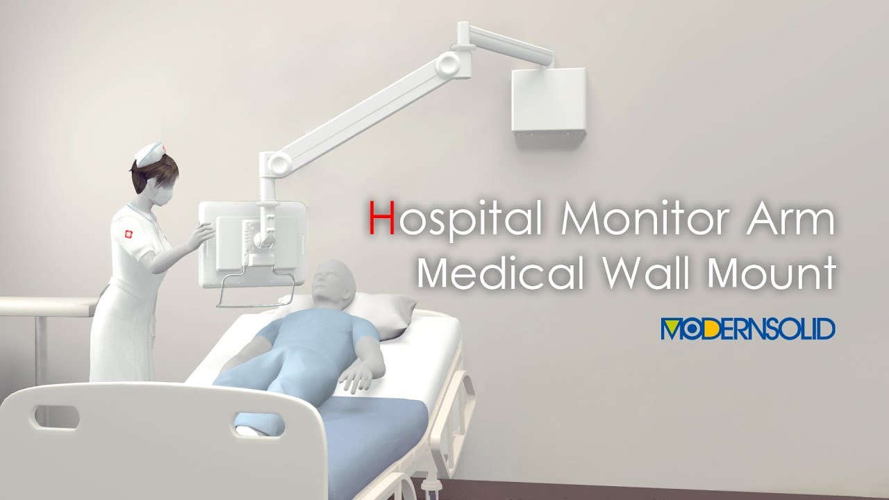 Hospital Bedside Monitor Arms / Medical Mounting Solutions | MODERNSOLID