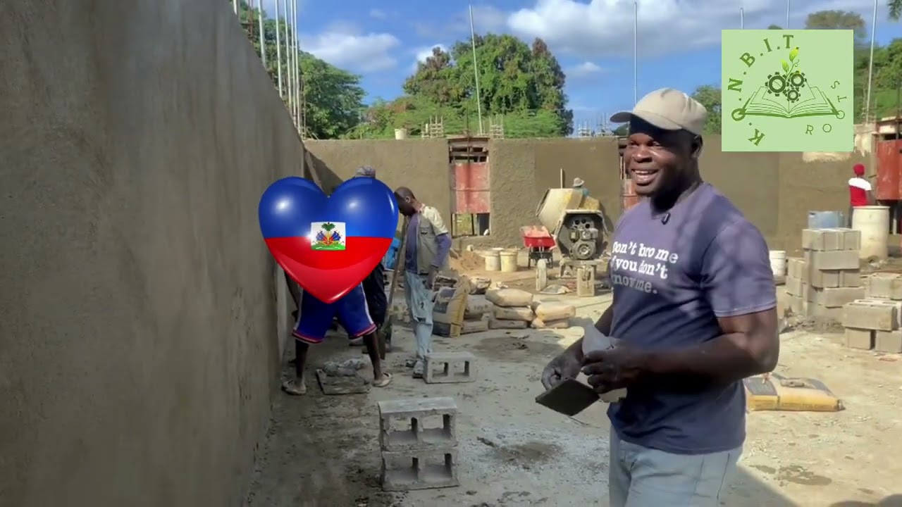 Randwisaj li ye tonton! Rendering the Malfety Canal. #haiti #ayiti #construction