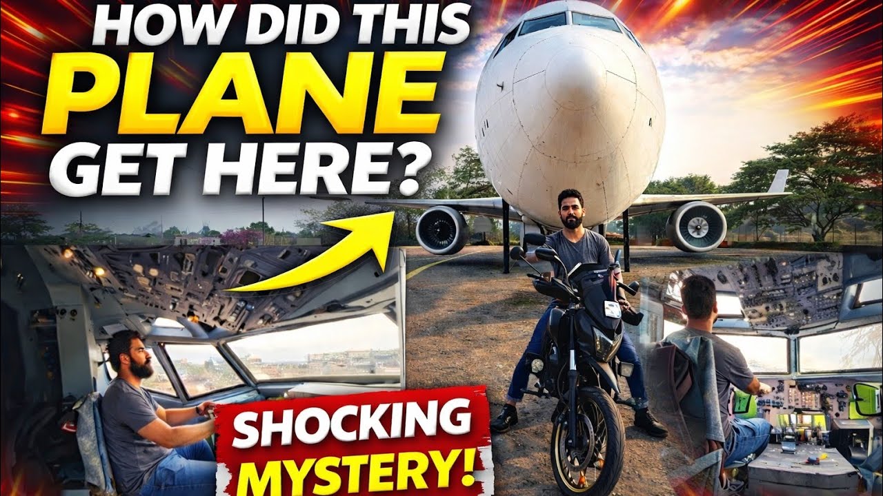 STORY OF AN ABANDONED AIRPLANE NEAR MUMBAI