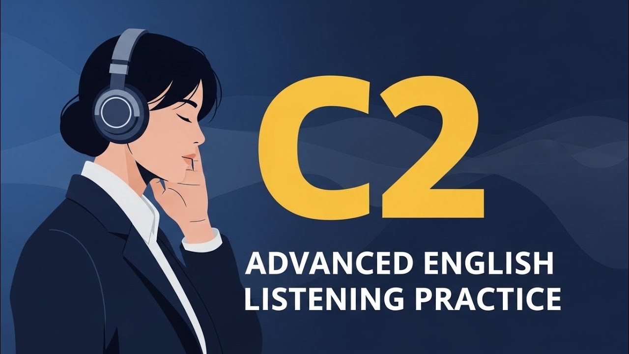 🎧 C2 Advanced English Listening Practice | Native-Level Conversations