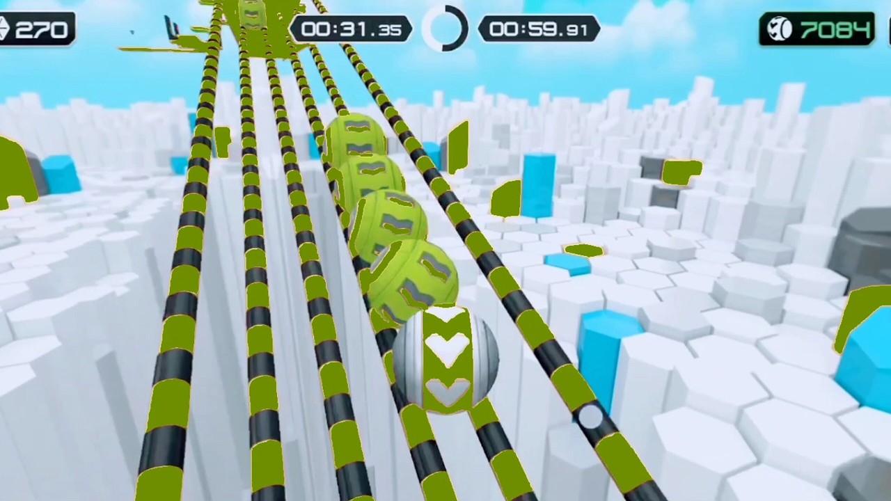 Color Changing GYRO BALLS 💥 Naftrix Gaming Game 301 Gyrosphere Trials 