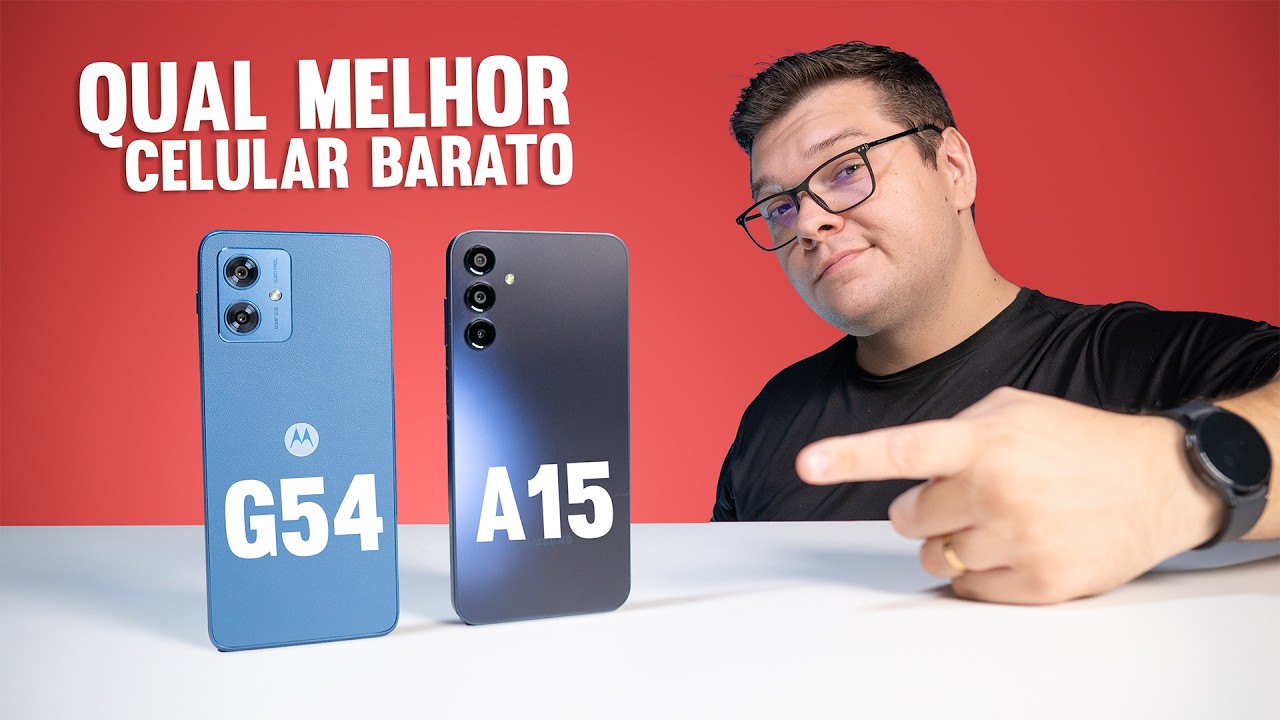 Moto G54 5G vs Galaxy A15 5G | Comparativo