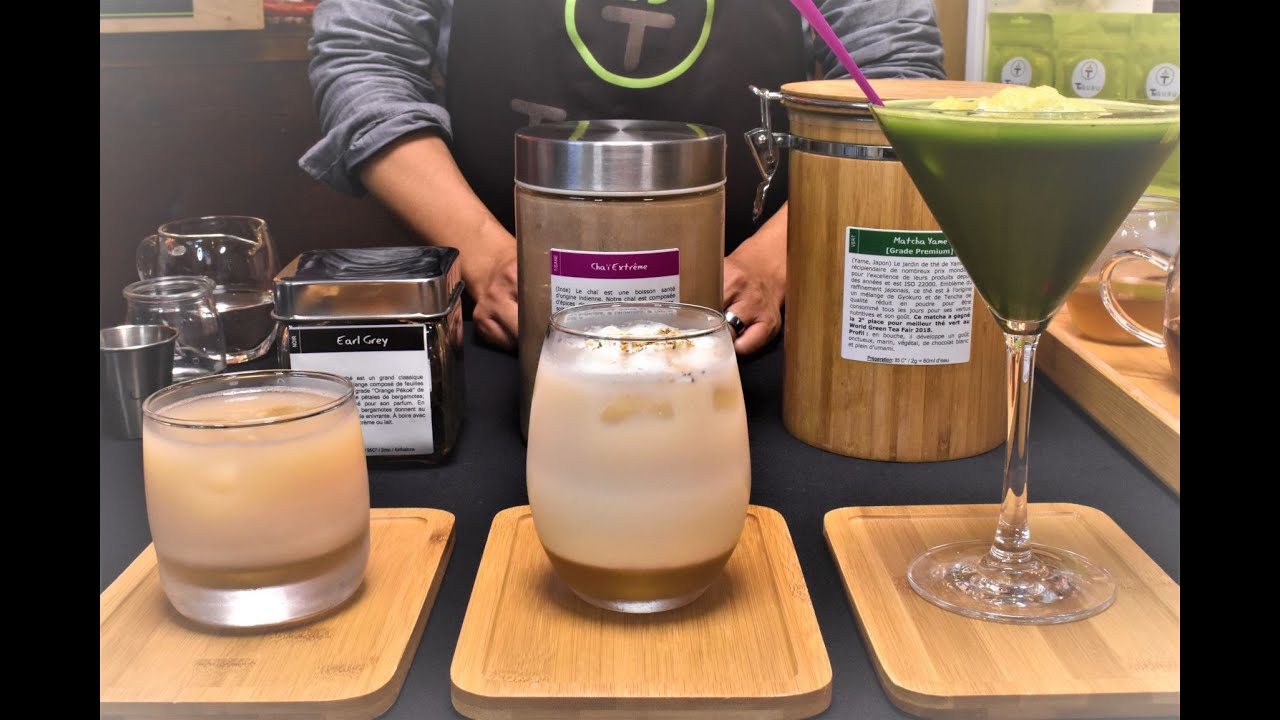 3 Recettes de Cocktails à base de thé