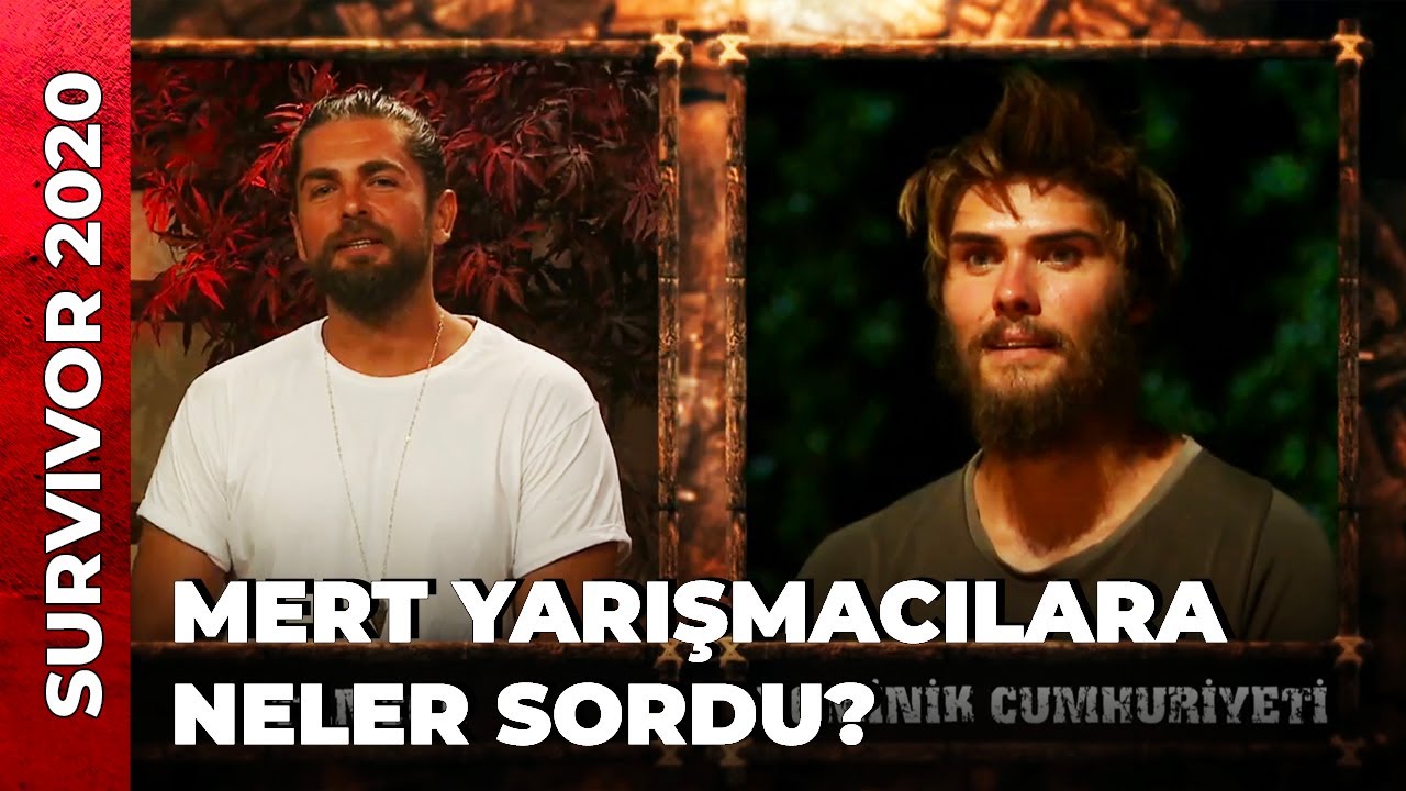 MERT &Ouml;CAL YARIŞMACILARLA Y&Uuml;ZLEŞTİ | Survivor 2020