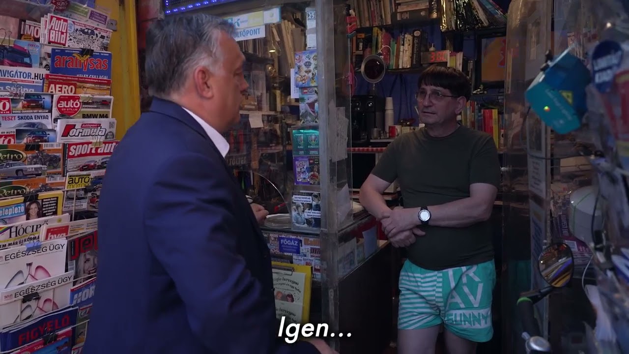 Orb&aacute;n elment egy &uacute;js&aacute;goshoz korm&aacute;nykritik&aacute;t olvasni, ezzel bizony&iacute;tva a magyar sajt&oacute;szabads&aacute;got.