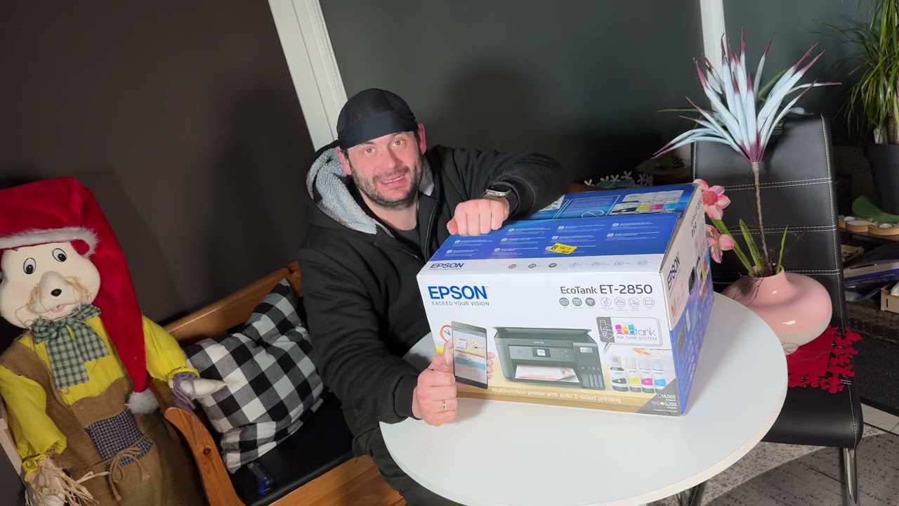 Epson EcoTank ET-2850 A4-Multifunktions-Wi-Fi-Tintentankdrucker Overview, Unboxing und Anleitung