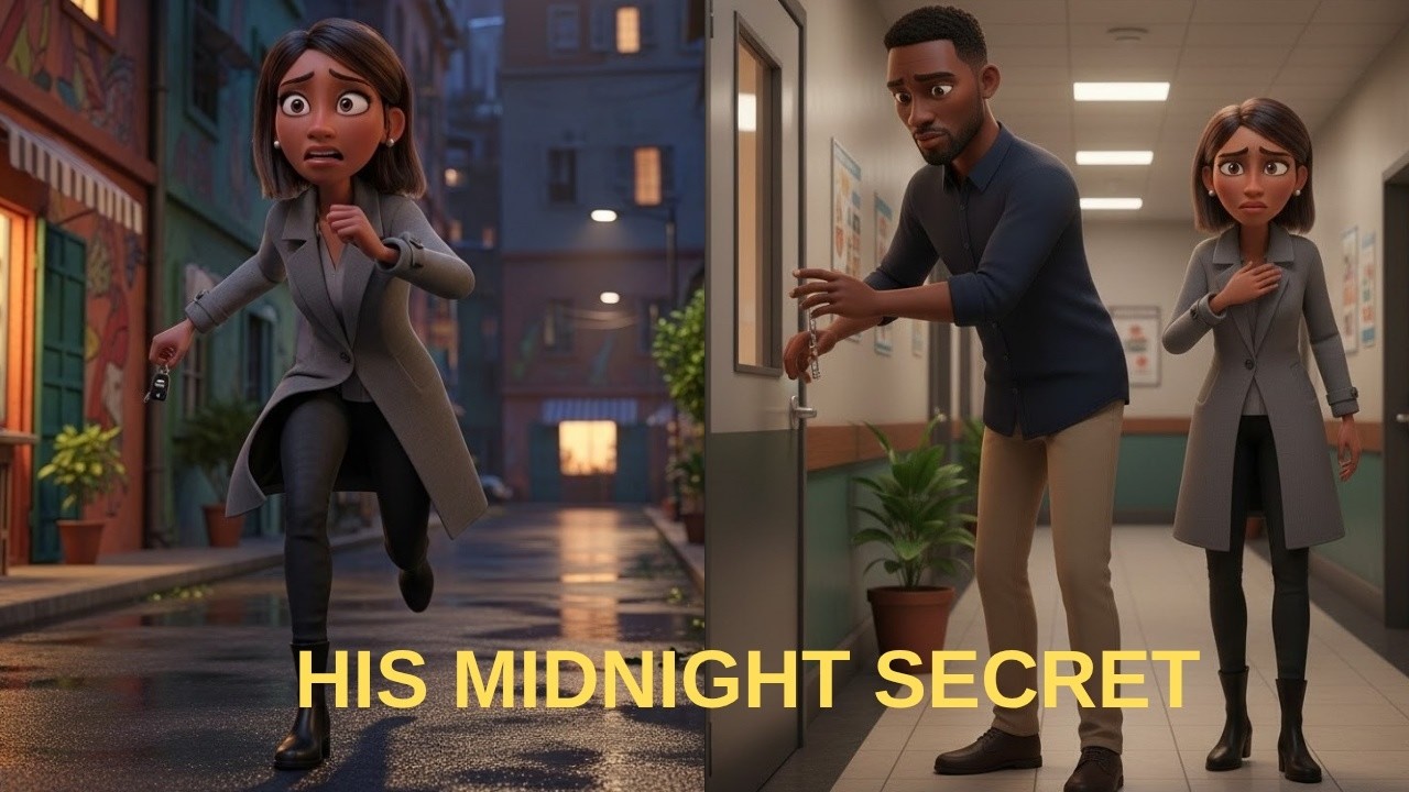 I FOLLOWED MY HUSBAND AT MIDNIGHT... I COULDN'T BELIEVE MY EYES
