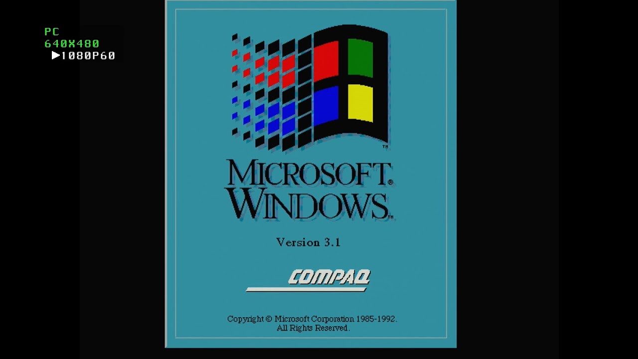 Compaq WINDOWS 3.1  [Instalacja]