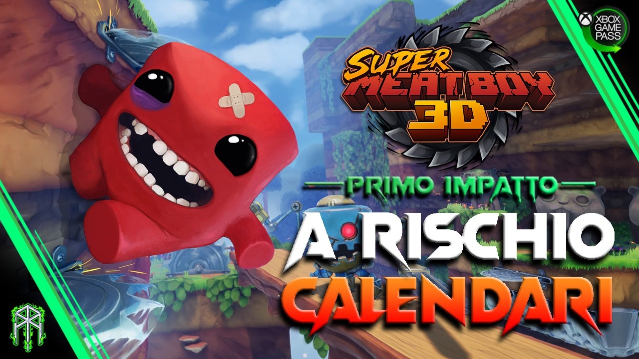 VOLANO PAROLE GROSSE! SUPER MEAT BOY 3D GAMEPLAY ITA