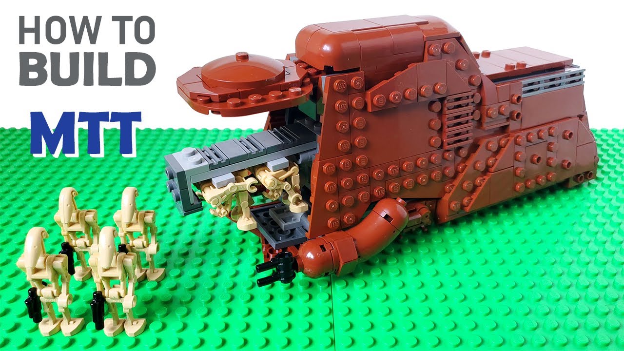 LEGO Star Wars MTT MOC | Building Instructions