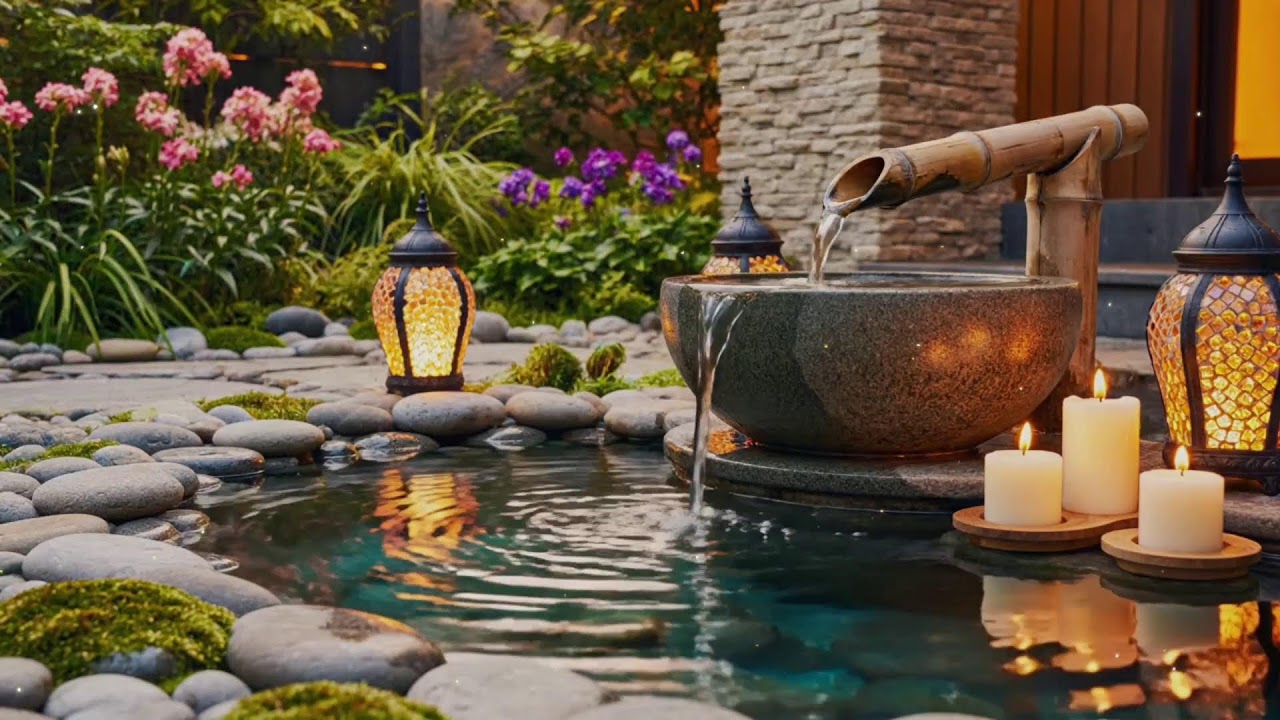 Calm Piano & Water Ambience 🌿 Reduce Anxiety, Restore Balance, Deep Relaxation