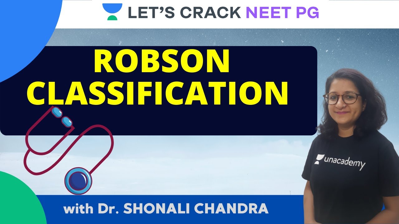 Robson Classification | NEET PG 2021 | Dr. Shonali Chandra