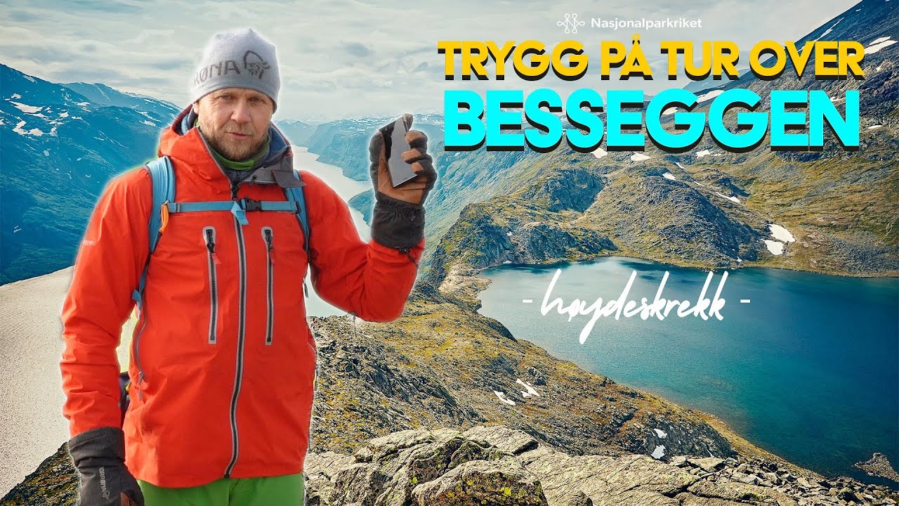 Høydeskrekk og Besseggen // Trygg på tur over BESSEGGEN - EP8