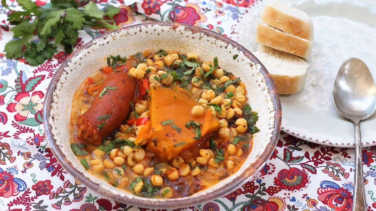GARBANZOS A LA CHILENA