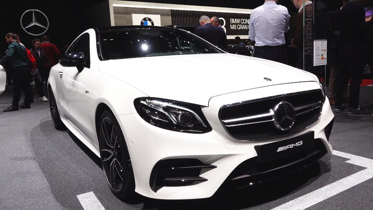 Mercedes E53 AMG Coupe EQ 2019 года выпуска — E-класс, НОВЫЙ, полный обзор, система полного приво...