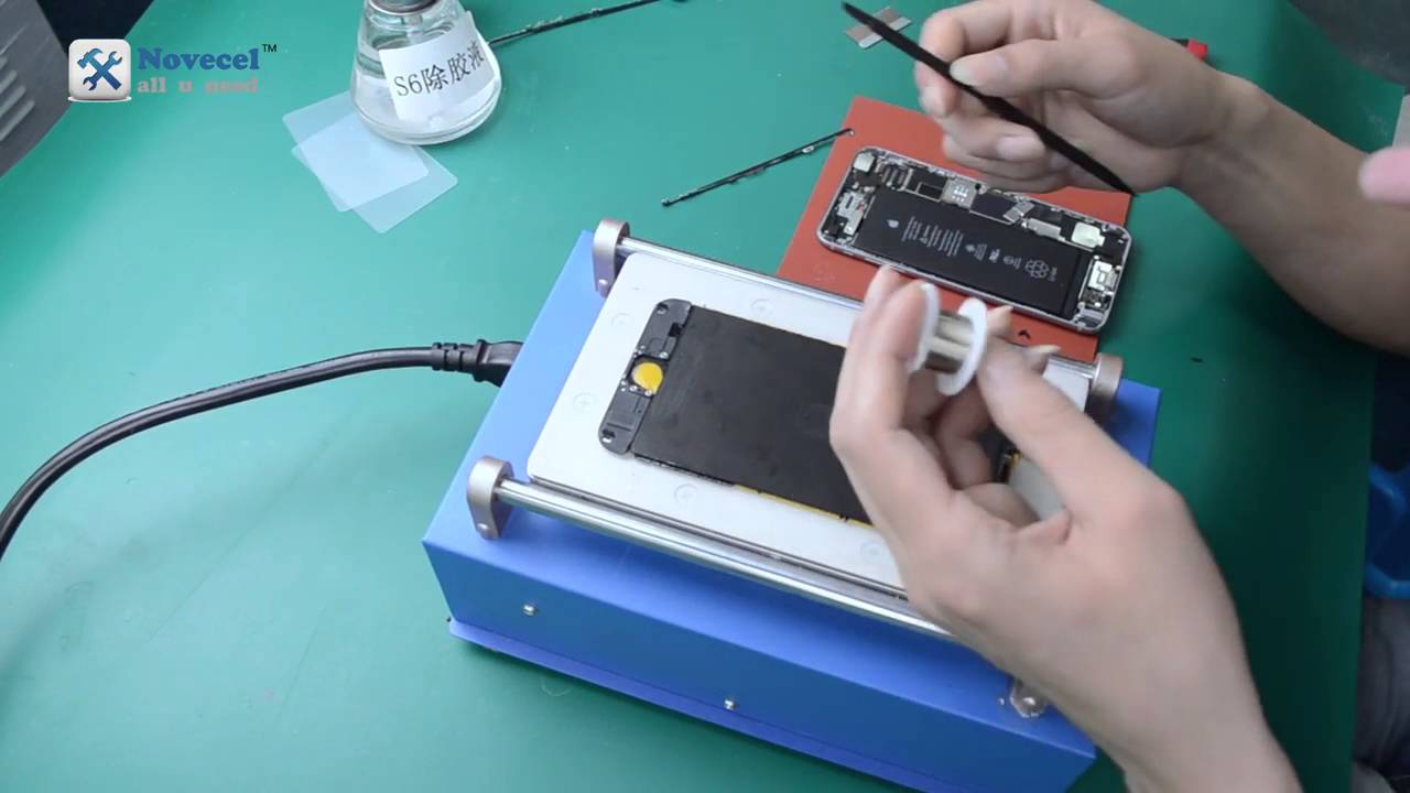 Cell phone repair-Tutorial iPhone 6 Plus glass Repair