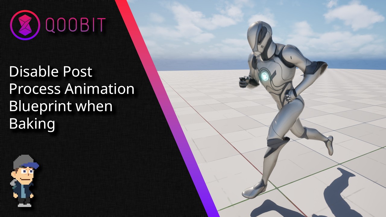 Unreal Engine Animation Tips - Baking with Disable Post Process Animation Blueprint