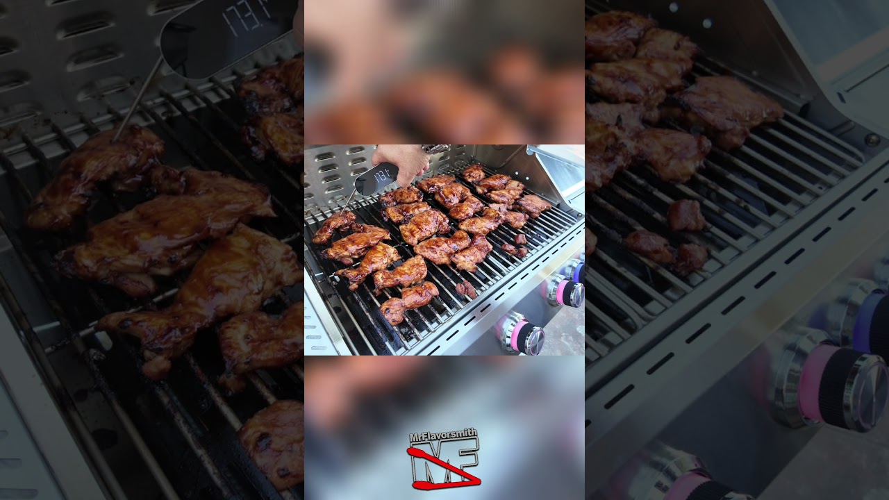 Готовите курицу на гриле? Посмотрите, прежде чем переворачивать! 