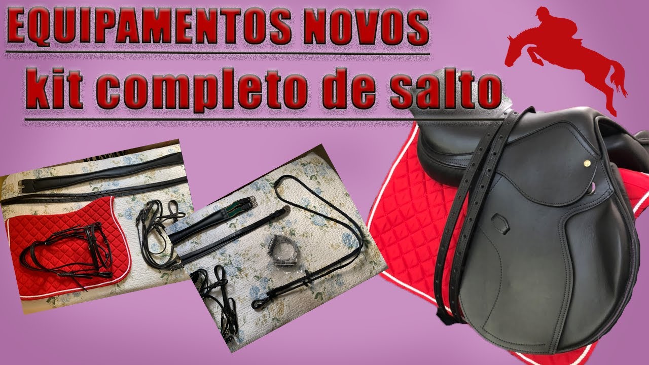 COMPREI MINHA SELA DE SALTO-COMPRAS EQUESTRES