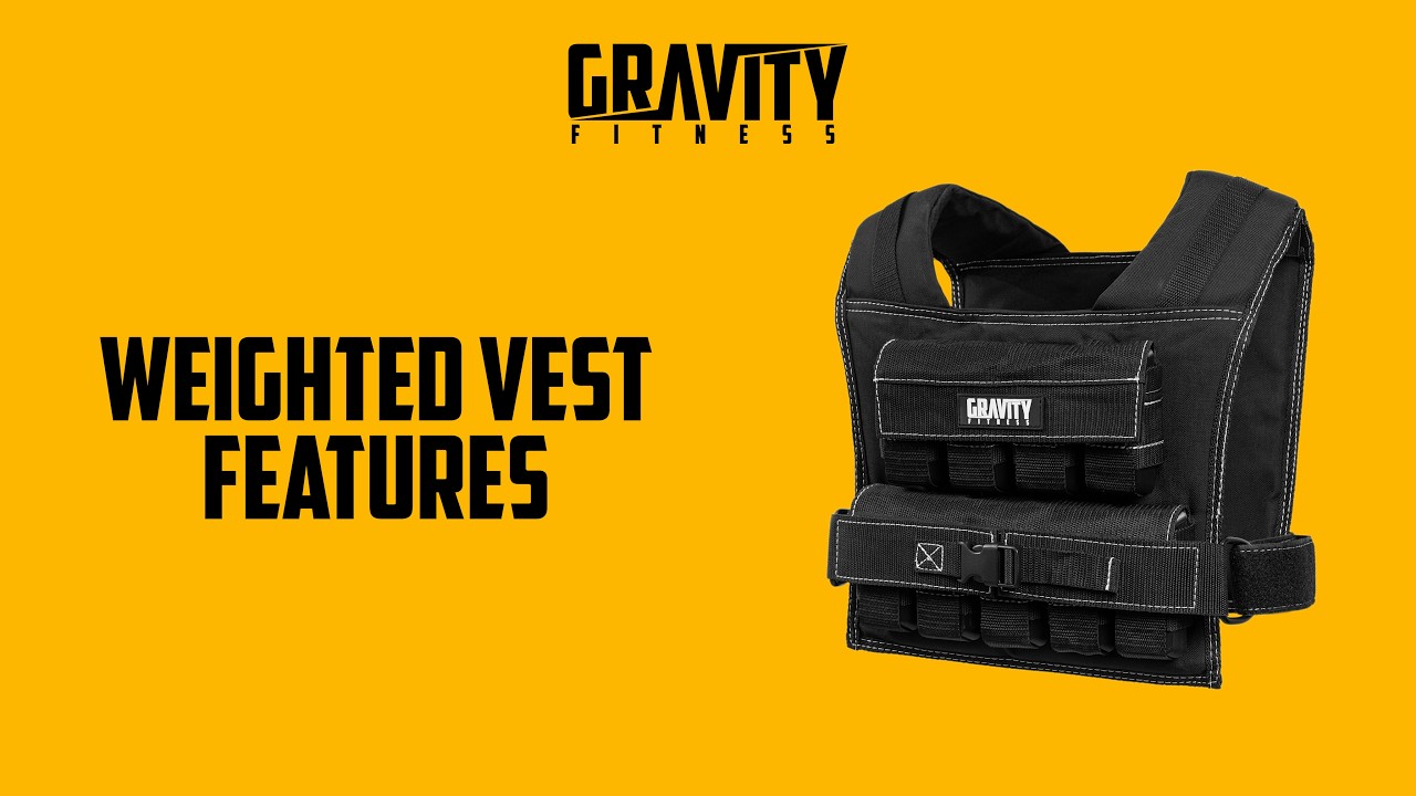 Gravity Fitness Weighted Vests features