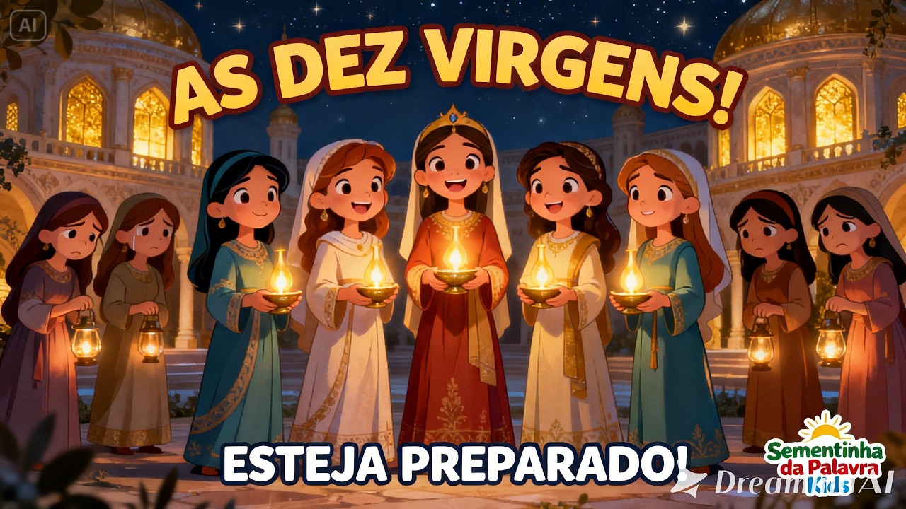🕯️ AS DEZ VIRGENS! | Esteja Sempre Preparado | Parábolas de Jesus nº 10 (FINAL) | S P K