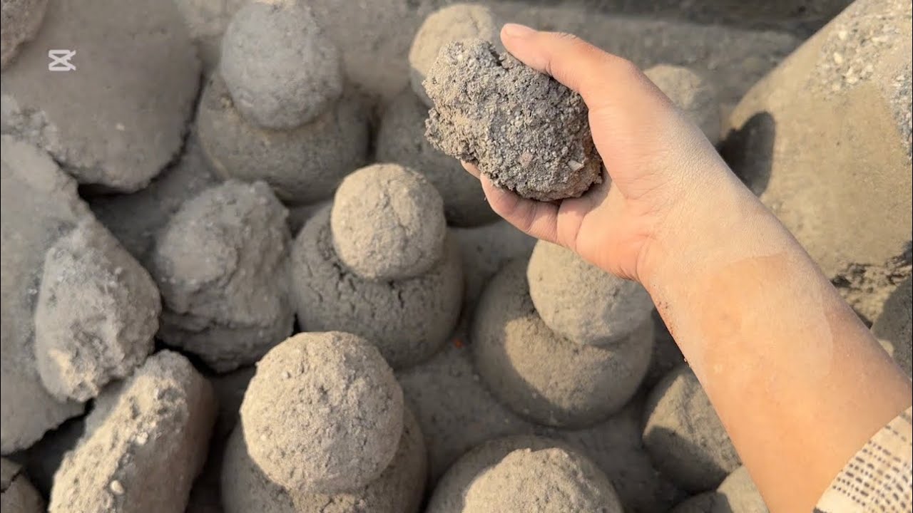 Crumbling vlog part (2) gritty brown texture r different texture ki crumbling k sath 🔥mazydar vlog