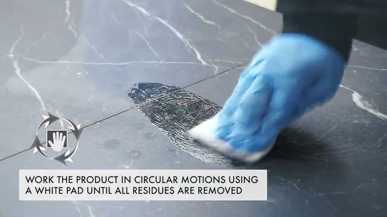 How to remove Silicone residues - SILI-GONE - Solvent-based gel stain cleaner - FABER