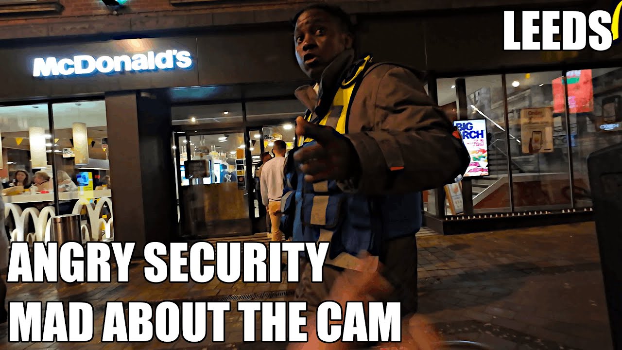 SECURITY at McDonalds THREATEN ME over my camera! OVERLY AGGRESSIVE EVERY WEEKEND!