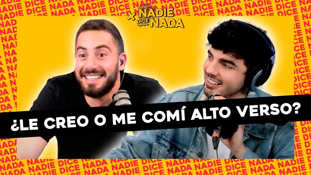 #NADIEDICENADA | ¿LE CREO O ME COMÍ ALTO VERSO? Y GUERRA DE DATOS ENTRE SANTI TALLEDO Y MOMI