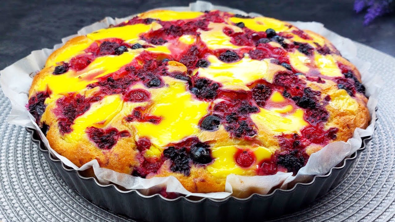 Самый легкий торт в мире! Оно тает во рту! Легко невероятно вкусно!